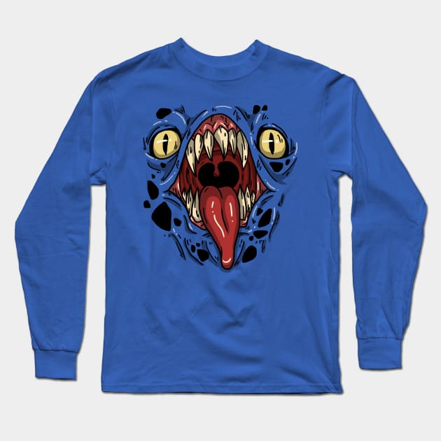 Swamp Lizard Long Sleeve T-Shirt by johnleomuitsamante@gmail.com